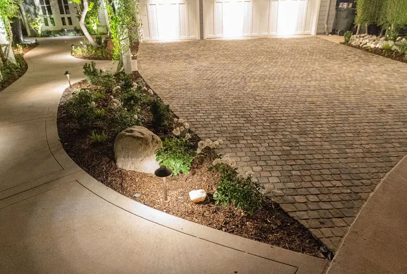 Creative Lighting Pathway throughout San Clemente, CA