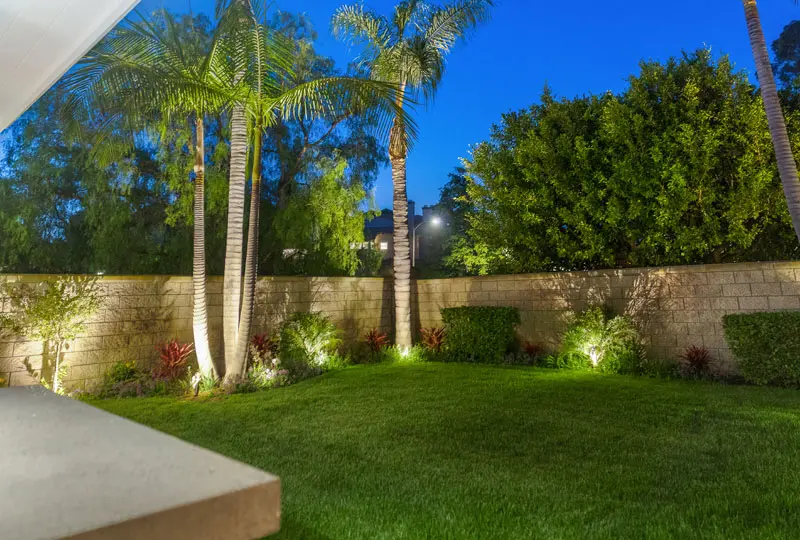 Outdoor Garden Lighting Project in Coto de Caza, CA